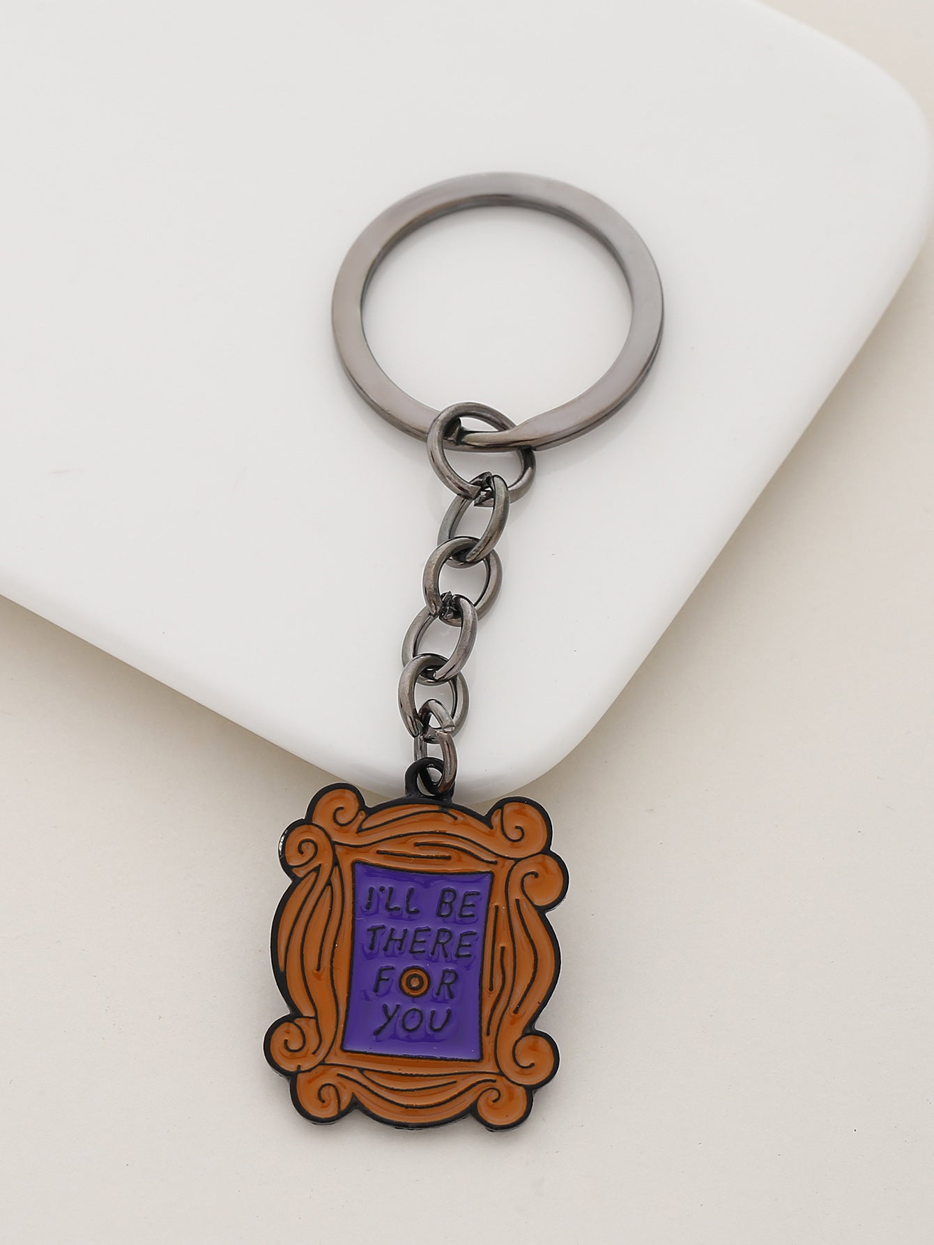 Wholesale 10PCS popular versatile photo frame keychain
